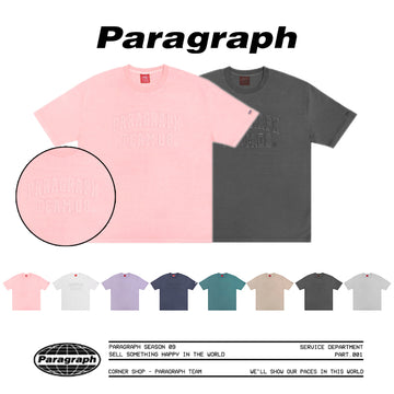 23SS Heritage Peragraph Garment Tee No.009